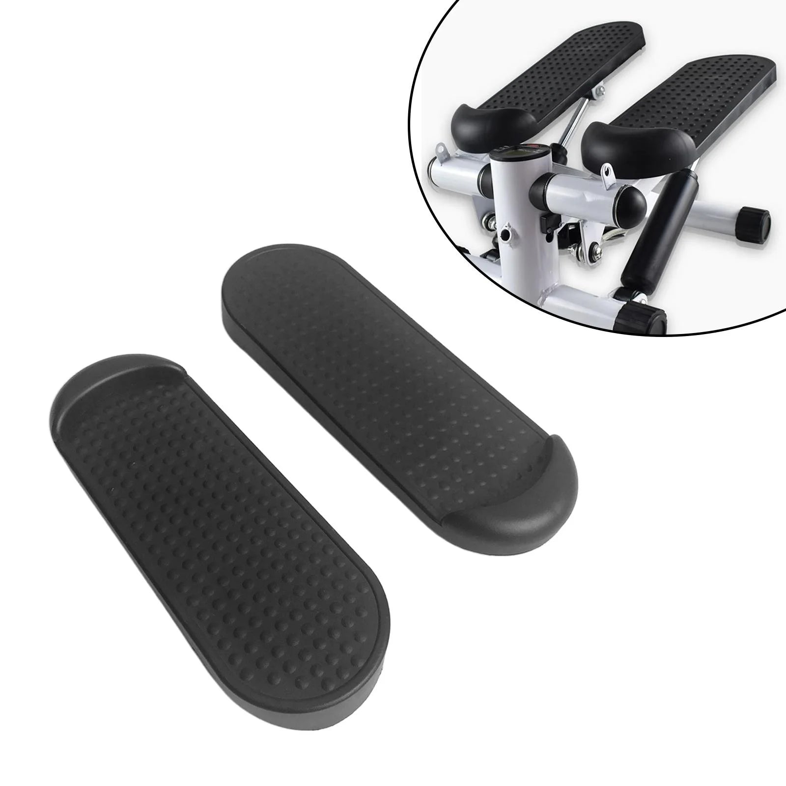 2Pcs under Desk Elliptical Foot Pedals Fitness Replacement Pedals for , Walking Machine, Bike Pedal Exerciser, Office